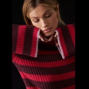 Cute Anthropologie sweater, moc turtle neck